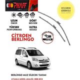 Phaff Citroen Berlingo Silgeç Sileceği Silgeç Takımı 2010 Model Araca Özel Aparat