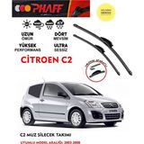 Phaff Citroen C2 Silgeç Sileceği Takımı 2006 Model Araca Özel Aparat