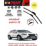 Phaff Hyundai Santafe Ön Silgeç Sileceği Takımı 2006 Model Araca Özel Aparat