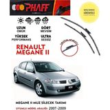 Phaff Megane 2silgeç Sileceği Takımı 14 16 15 Motor Araca Özel Aparat 2007-2009 Uyumlu Arası