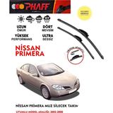 Phaff Nissan Primera P12 Silgeç Sileceği Takımı 2008 Model Araca Özel Aparat