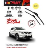 Phaff Nissan Qashqai Silgeç Sileceği Takımı 2017 Model Araca Özel Aparat