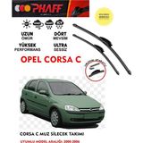 Phaff Opel Corsa Csilgeç Sileceği Silgeç Takımı 2005 Model Araca Özel Aparat