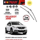 Phaff Peugeot 2008 Silgeç Sileceği Takımı 2013-2019 Arası Araca Özel