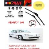 Phaff Peugeot 306 Silgeç Sileceği Silgeç Silgi 1997 Model Araca Özel Aparat