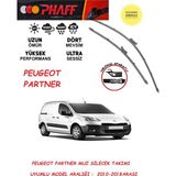 Phaff Peugeot Partner Ön Silgeç Sileceği Takımı 2011 Model Araca Özel Aparat
