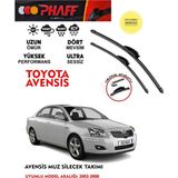 Phaff Toyota Avensis Silgeç Sileceği Takımı 2007 Model Araca Özel Aparat