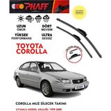 Phaff Toyota Corolla Terra Muz Muz Silecek Takımı 1.4 1.6 Motor Araca Özel Aparat (1999 - 2001)