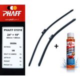 Phaff Volkswagen Jetta 4 (2010-2019) Ön Silecek Süpürgesi 600MM + 480MM