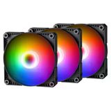 Phanteks Ph-F120sk_drgb_pwm_3p 3X120mm Drgb Fans High Airflow Nine-Blade Design (Kontrolcü Yok) Kasa Fanı