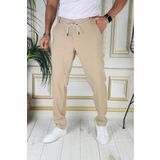 PHANTOM JEANS Erkek Hardal Italyan Kesim Kaliteli Esnek Slim Fit Likralı Lastikli Şık Koton Kumaş Pantolon Okul