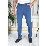 phantom jns by sekman Klasik Kesim Açık Mavi Likralı Erkek Yan Cepli Klasik Kot Pantolon Baba Pantolonu Phantom Jeans