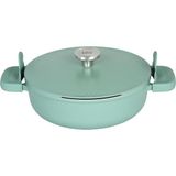 Phantom Kapaklı Yapışmaz Sote Tavası 28 cm Forest Green