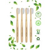 Pharma Acqua 4 Lü Beyaz Bambu Diş Fırçası