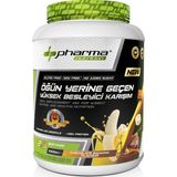 Pharma Nutrition Proteinli Öğün Tozu Öğün Yerine Geçen Besleyici Shake Çikolata Muz Aromalı 20 Servis 1000 gr - Çikolata - Muz