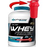 Pharma Nutrition Whey Protein 2196 gr Çilek Aromalı Protein Tozu 24 gram Protein 72 Servis