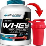 Pharma Whey Protein 2196 gr Çilek Aromalı Protein Tozu 24 Gram Protein 72 Servis