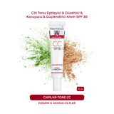 Pharmaceris Capilar-Tone CC SPF 30 | Cilt Tonu Eşitleyici & Düzeltici & Koruyucu & Güçlendirici Krem (40 ml)