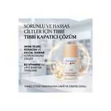 Pharmaceris Ciltteki Akne İzi, Kızarıklık, Leke ve Ton Farklılıkları Azaltıcı SPF 20 01 Ivory Yoğun Kapatıcı Sıvı Fondöten 30ml 45363584684564