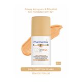 Pharmaceris Sun-Correction SPF 50+ (02 Sand) | Güneş Koruyucu & Düzeltici Sıvı Fondöten (30 ml)