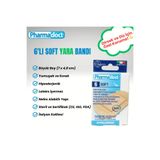 Pharmadoct Dirsek ve Diz İçin Yumuşak Yara Bandı | 6’lı Büyük Boy | Suya Dayanıklı & Hipoalerjenik