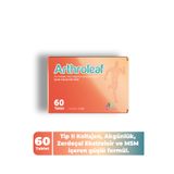 PHARMALEAF İLAÇ VE KOZMETİK Arthroleaf 60 Tablet - Kolajen Tip 2, MSM, Akgünlük, Zerdeçal, Aserola ve C Vitamini Gıda Takviyesi