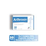 PHARMALEAF İLAÇ VE KOZMETİK Arthrosin 30 Tablet Kolajen Tip 2 MSM Akgünlük Zerdeçal Aserola ( C Vitamini ) Takviye Edici Gıda