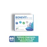 PHARMALEAF İLAÇ VE KOZMETİK Bonevit 60 Tablet, Kalsiyum, Magnezyum Sitrat, Vitamin D3 - K2, Manganez, Mineral İçerir