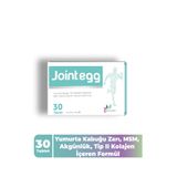 PHARMALEAF İLAÇ VE KOZMETİK Jointegg 30 Tablet, Kolajen Tip II MSM Aserola (Doğal C Vitamini) Yumurta Kabuğu Kalsiyum Takviye