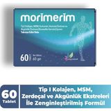 Pharmaleaf Morimerim 60 Tablet – Balık Kolajeni, Msm, Zerdeçal ve Vitamin D3 ile Eklem, Cilt ve Bağışıklık Desteği