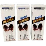 Pharmased 3 Kutu Derma Biocol Köpek Tüy Sağlığı Için Vitamin Takviyesi 50 ml