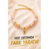 PHENORA Fark Yaratan Kedi Tasması - Çıngıraklı Dikkat Çeken Kedi Kolyesi - Çok Renkli