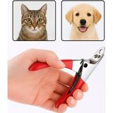 PHENORA Giyotin Köpek Tırnak Makası Metal Malzeme ile Tekil Ürün Oval Şekil 1 Parça - Siyah