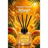 PHENORA Mango Oda Kokusu Tropikal Ferahlık Çubuklu Cam Şişe 100ml