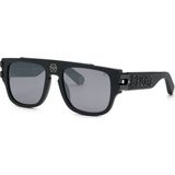 Philipp Plein SPP011X 55 0703 Unisex Güneş Gözlüğü - Siyah