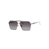 Philipp Plein SPP076M 0579 Geometrik Unisex Güneş Gözlüğü