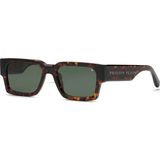 Philipp Plein SPP183M 0743 54 | Unisex Kahverengi Güneş Gözlüğü