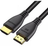 Philips 1.5 Metre HDMI Görüntü Kablosu 8K-60HZ 4K-120HZ Dayanıklı Tasarım Altın Kaplama