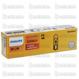 Philips 12V W1.2W Küçük Dipsiz 1.2W 10 Adet Far Ampülü