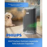 Philips 135 M2 Kapasiteli Uygulama Kontrollü Hava Temizleme Cihazı Villa ve Dublex Ev Için Uygun Hepa Filtreli Geniş Salon Tipi Üstün Temizleme Gücü - Beyaz