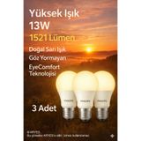 Philips 13W E27 Duy LED Ampul - 1521 Lümen - 2700K Doğal Sarı Işık - Sıcak ve Tasarruflu Aydınlatma
