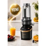 Philips 1500 W Flip&juice Teknolojili Blender ve Meyve Sıkacağı | Posalı ve Posasız Meyve Suyu | Buz Kırma |smoothie - Siyah
