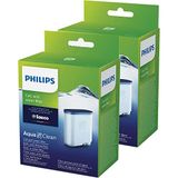 PHILIPS 2 x Saeco AquaClean kireç ve su filtresi