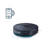 Philips 2000 Serisi Islak Kuru Moplu Robot Süpürge, Yüksek Emiş Gücü, Uzun Çalışma Süresi, Homerun Uygulaması, Lacivert, Xu2000/10 - Outlet Ürünü