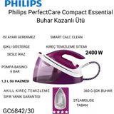 Philips 2400 Watt Gc6842/30 Perfectcare Compact Essential Buhar Kazanlı Ütü + Dijital Hassas Mutfak Tartısı Hediye