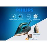 Phılıps 260 G Turbo Buharla En Inatçı Kırışıklıklara Karşıazur Buharlı Ütü - Yeşil