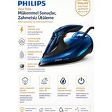 Philips 2600W Optimaltemp Azur Elite Akıllı Buhar Teknolojisi ve Kireç Temizleme 2600W Anti-Drip Özelliği Dikey Ütüleme