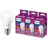 Philips 2700K Sarı Işık 8-6W 3'lü Led Ampul