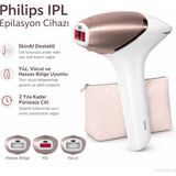 Philips 3 Başlıklı Ipl Lazer Epilasyon Aleti Akıllı Ten Sensörlü Kablosuz Kullanım Uyumlu Yüz ve Vücut Için Işık Atımlı Tüy Azaltıcı