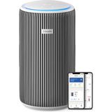 Philips 3200 Serisi Akıllı Hava Temizleyici, 135 M²'ye Kadar Etkili, 520 M³/sa Cadr, Air+ Uygulama Destekli Uzaktan Kontrol Özellikli - Beyaz - Altın